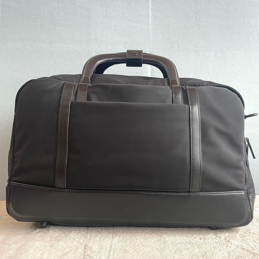 3泊4日 美品 ゼロハリバートン 2way ボストンバッグ THE JORNAL