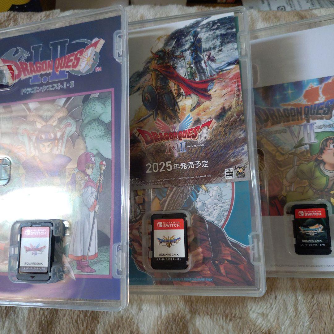 【本日限定500円引き中】ドラゴンクエスト7等　ニンテンドースイッチ