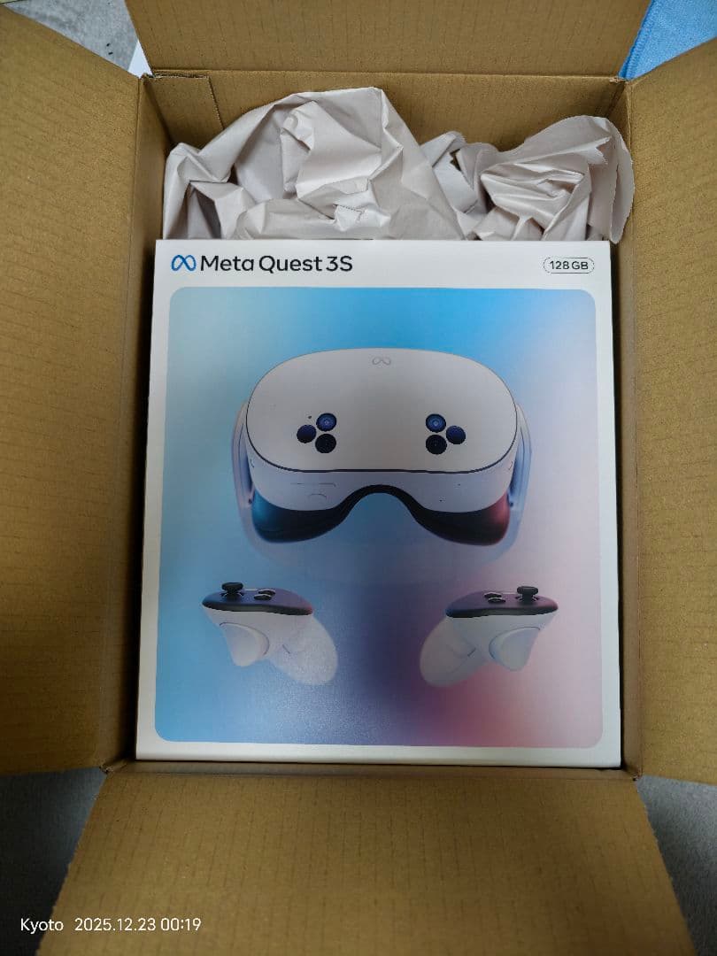  Quest 3S ほぼ未使用 箱あり 動作確認のみ 即購入OK