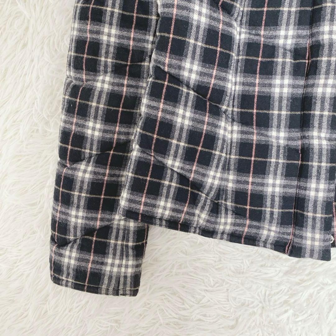美品 バーバリーブルーレーベル ノバチェック 中綿ジャケット リバーシブル 40