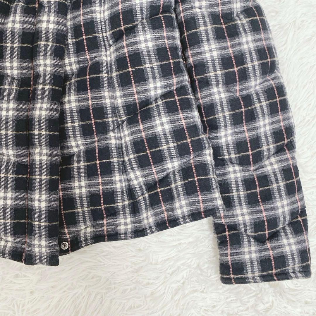 美品 バーバリーブルーレーベル ノバチェック 中綿ジャケット リバーシブル 40