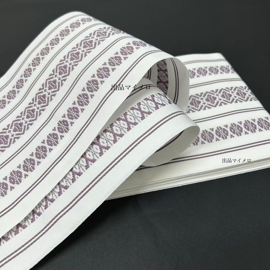 浴衣　夏　単着物　紺色　吸湿速乾　献上柄　半幅帯　2点セット　0713②