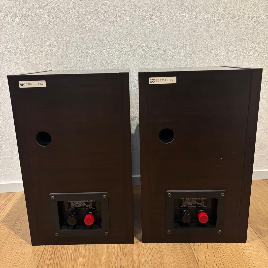 【美品】　ONKYO　D-200Ⅱリバープール　　オンキョースピーカーペアセット