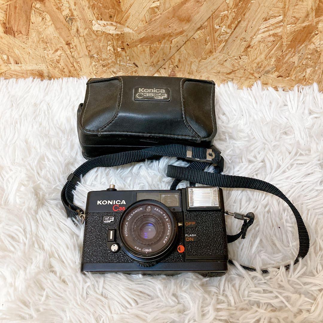 Konica c35 ef フィルムカメラ