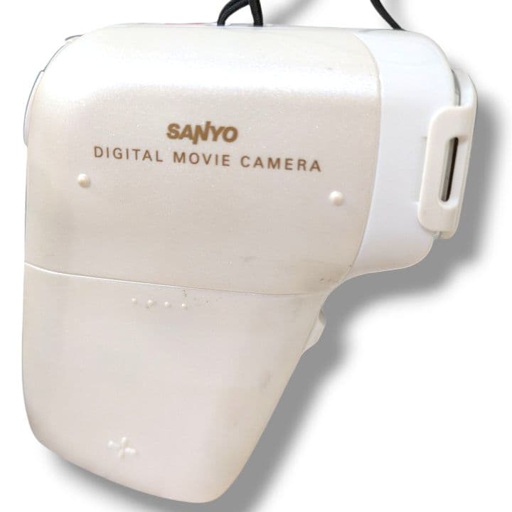 サンヨーホワイト SANYO Xacti DMX-CG9 ムービー ビデオカメラ