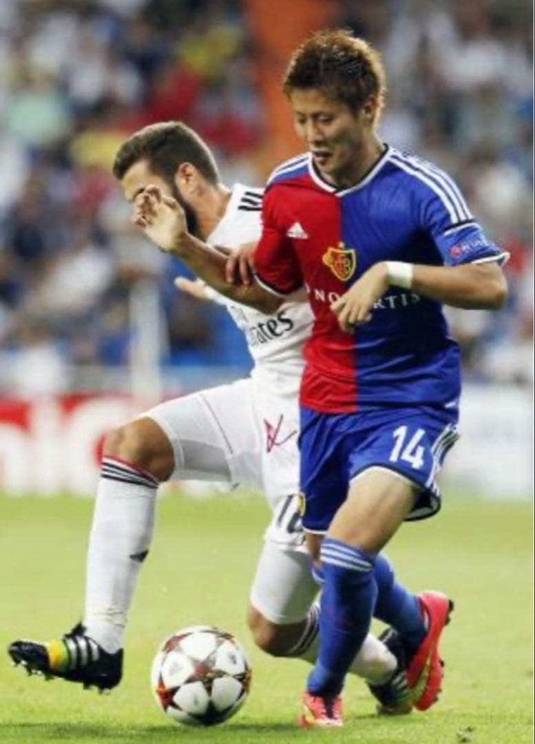 バーゼル 柿谷曜一朗 2014/15CL ユニフォーム セレッソ大阪