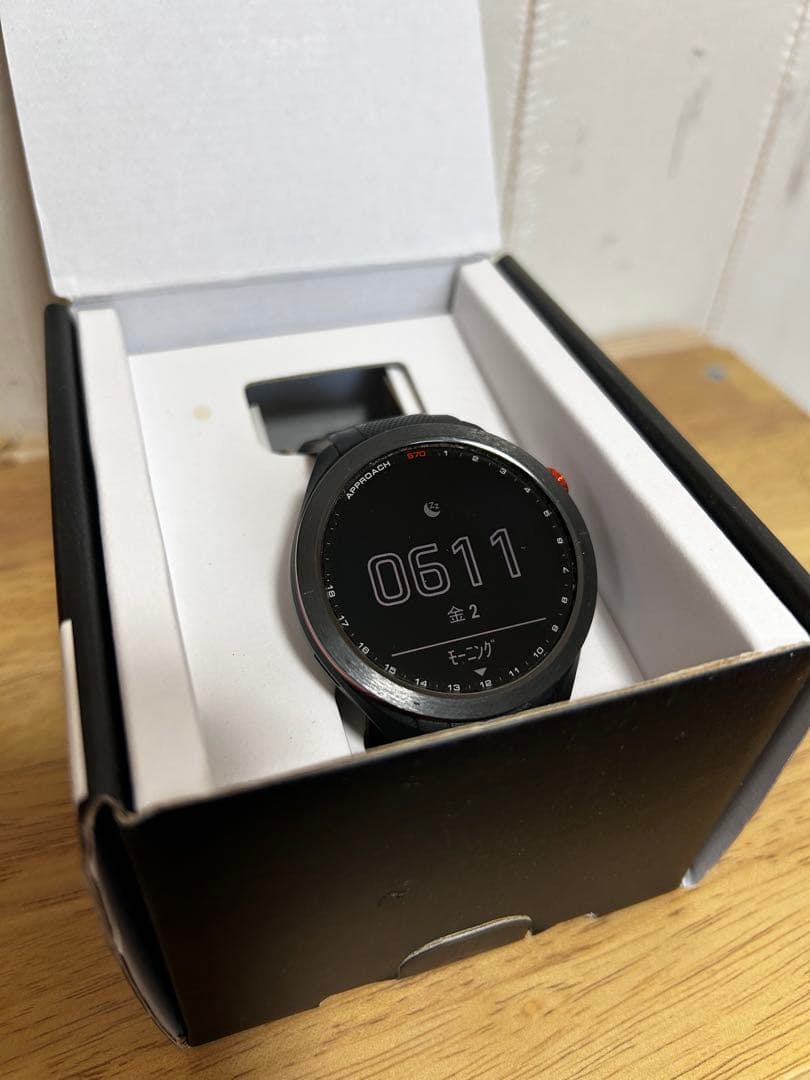 美品　GARMIN アプローチ　S70 GPSゴルフウォッチ
