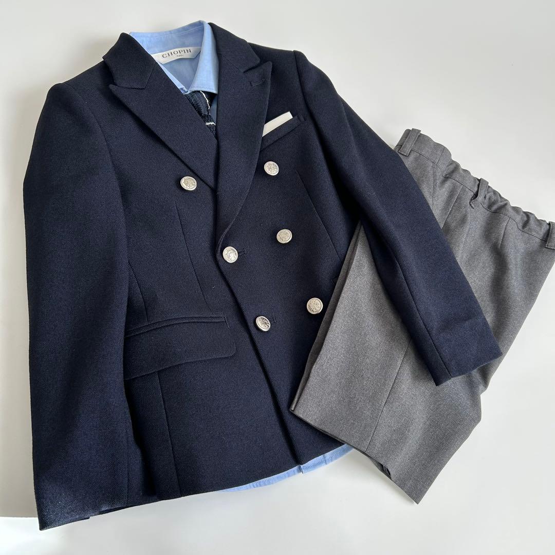 ショパン120男の子卒園式入学式フォーマルスーツ