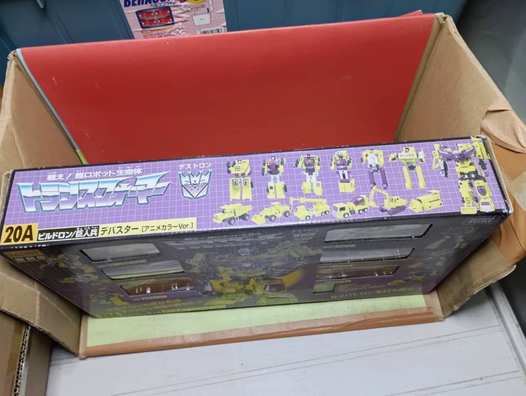 激レア!開封品 トランスフォーマーアンコール復刻版巨人兵デバスター