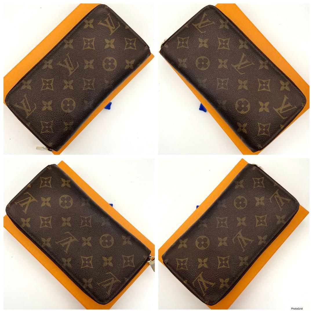 ルイヴィトン モノグラム ジッピーウォレット ラウンドファスナー 長財布