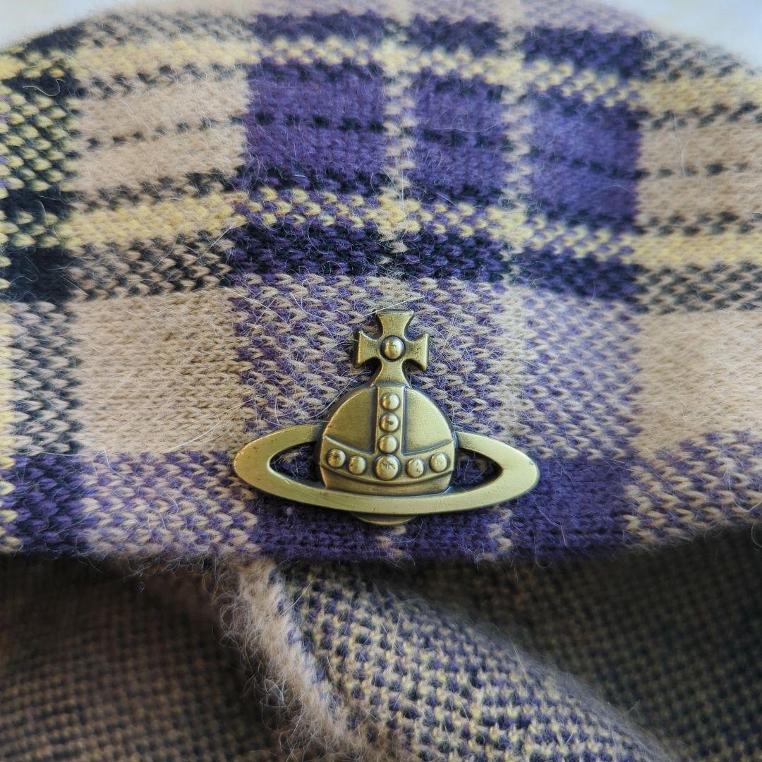 Vivienne Westwood ベレー帽　ぽんぽん　オーブ　アンゴラ28%混