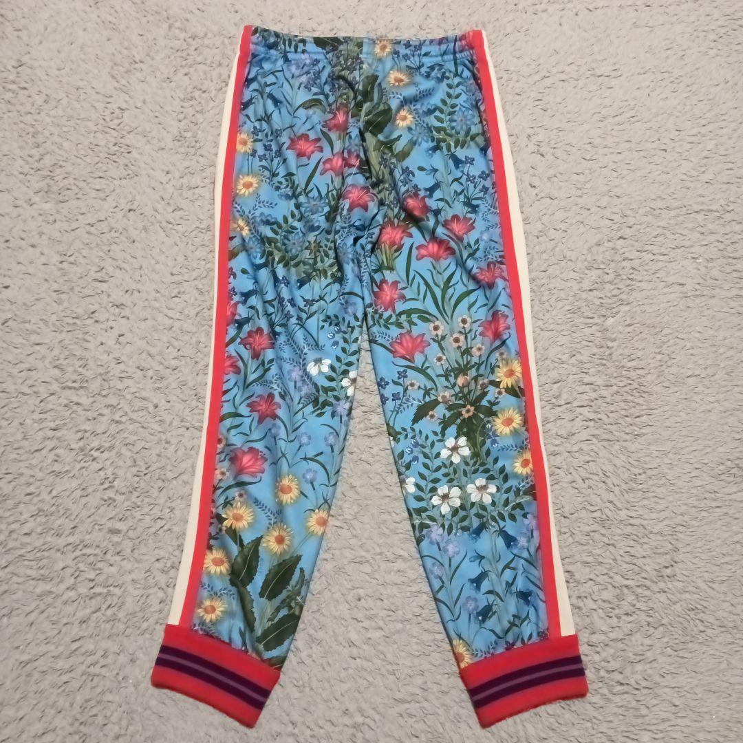 【希少】GUCCI フローラル ボタニカル テクニカルジャージ　パンツ Lサイズ