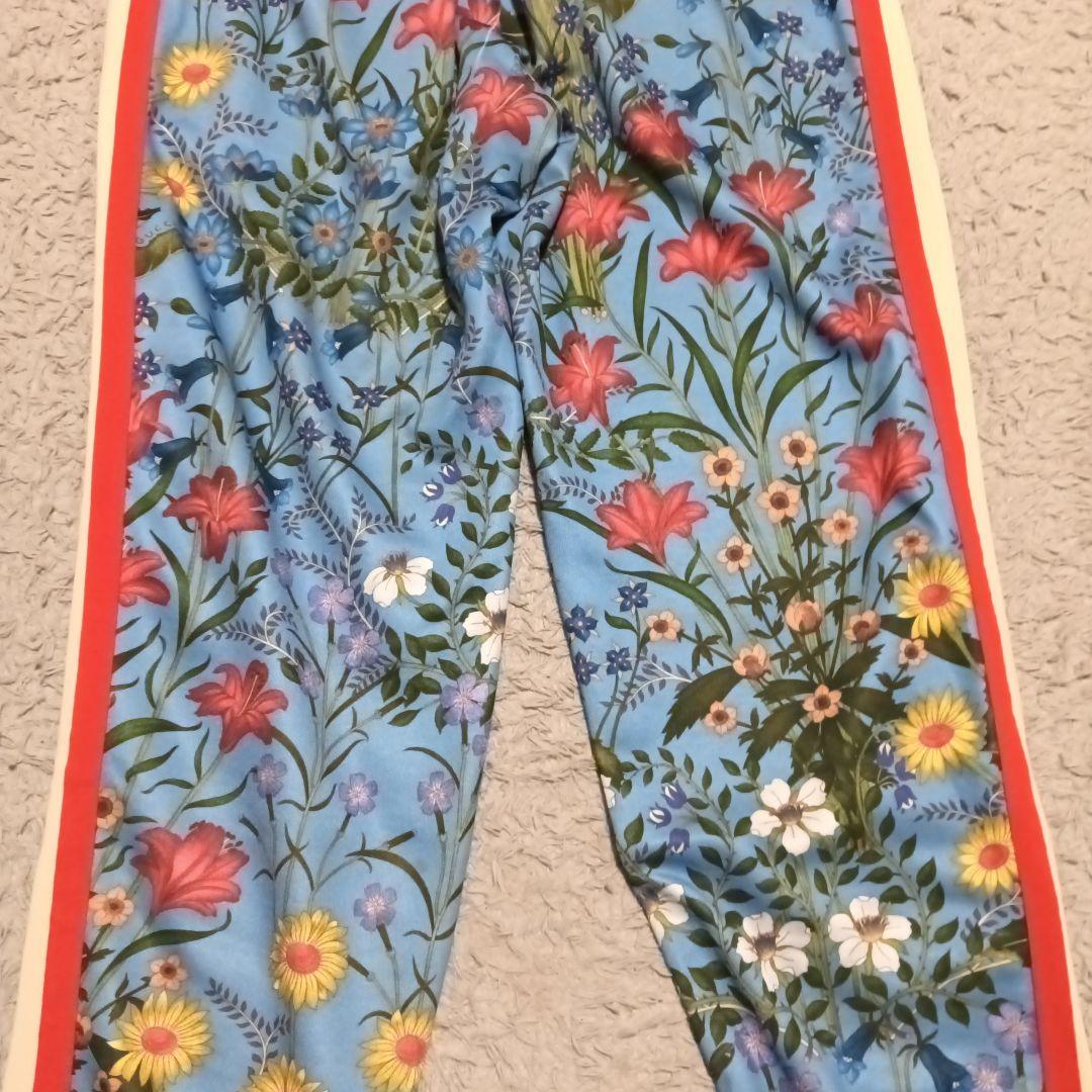 【希少】GUCCI フローラル ボタニカル テクニカルジャージ　パンツ Lサイズ