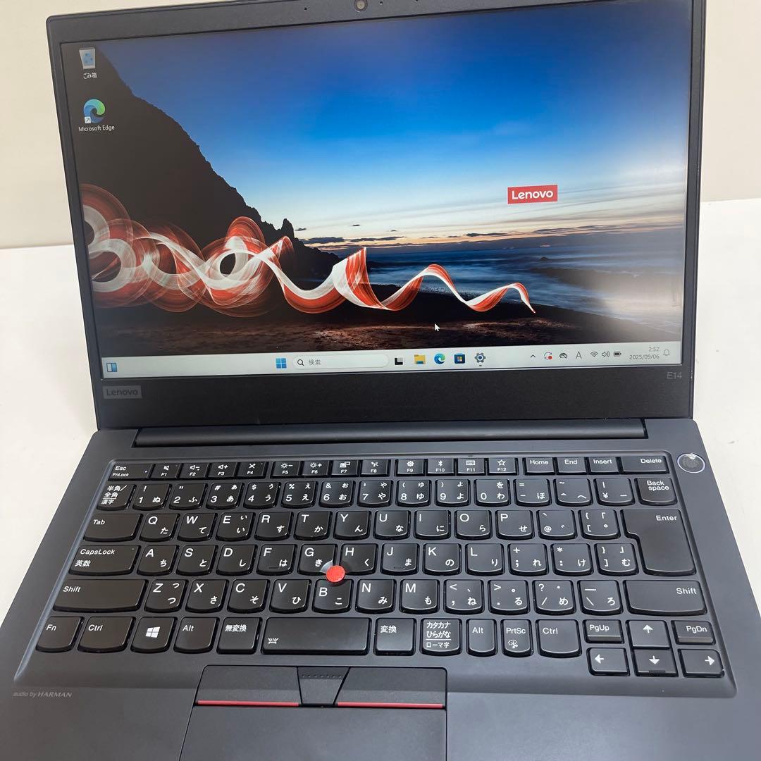 #225 レノボ ThinkPad E14 i3-10110U 16gb 256