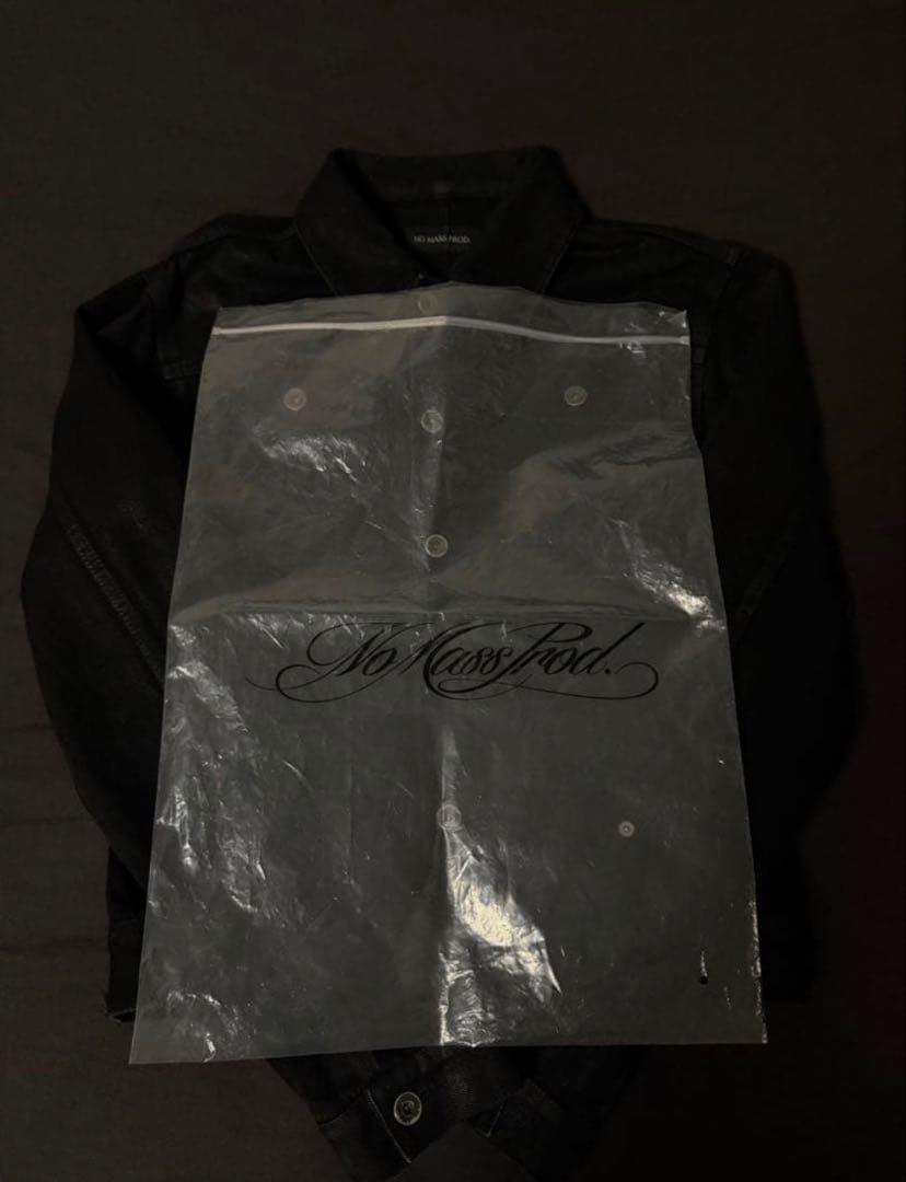 ジャケット・アウター no mass prod 008GLM WAXED DENIM JAC