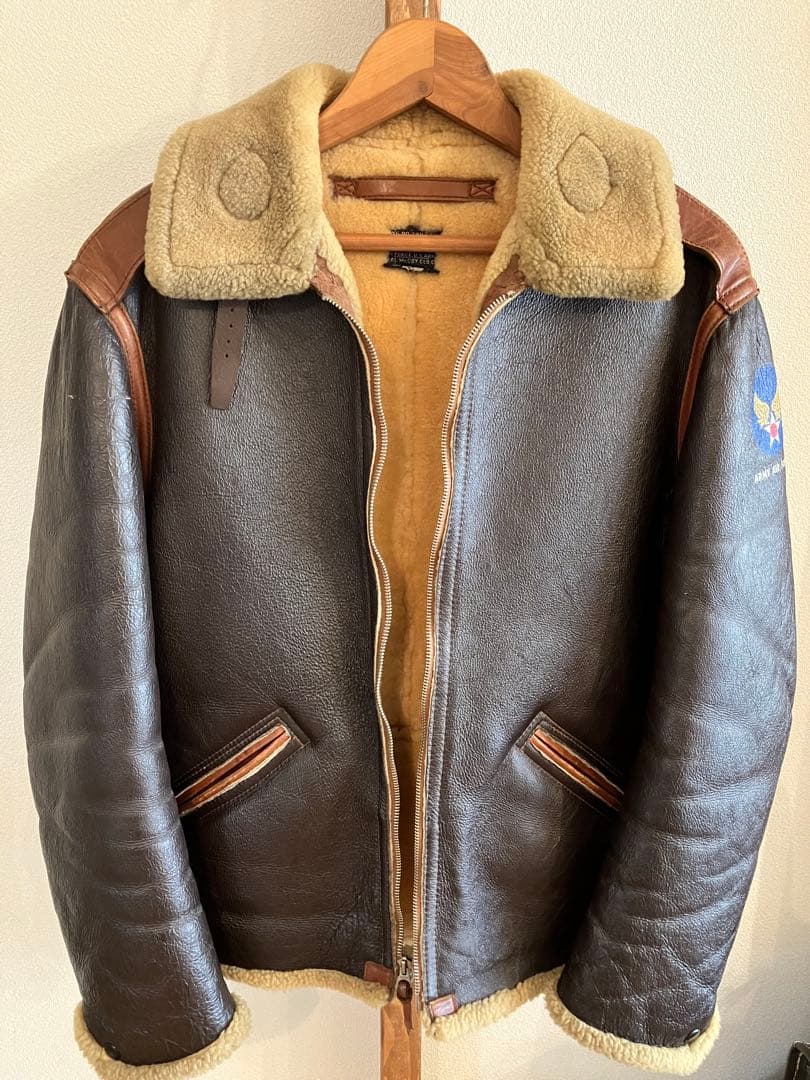 希少　旧THE REAL McCOYS B-6フライトジャケット　サイズ38R