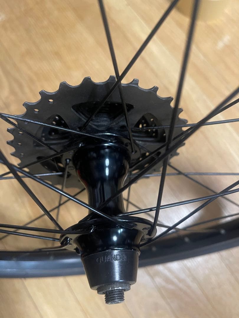 ブルーノベンチュラ純正ホイール、ミニッツS、スプロケ付きUSED品