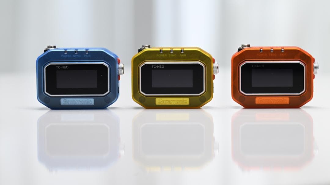 Saramonic Tc-neo ワイヤレスタイムコードジェネレーター