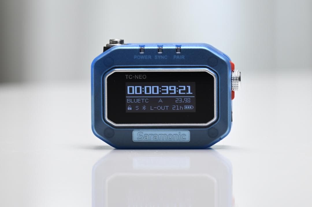 Saramonic Tc-neo ワイヤレスタイムコードジェネレーター