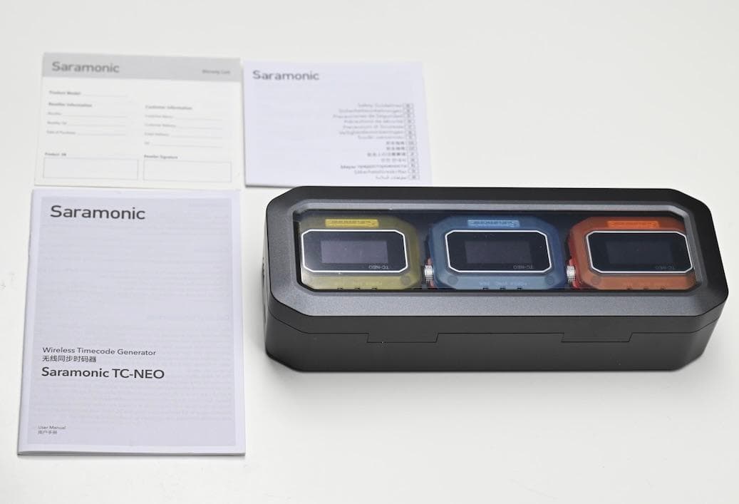 Saramonic Tc-neo ワイヤレスタイムコードジェネレーター