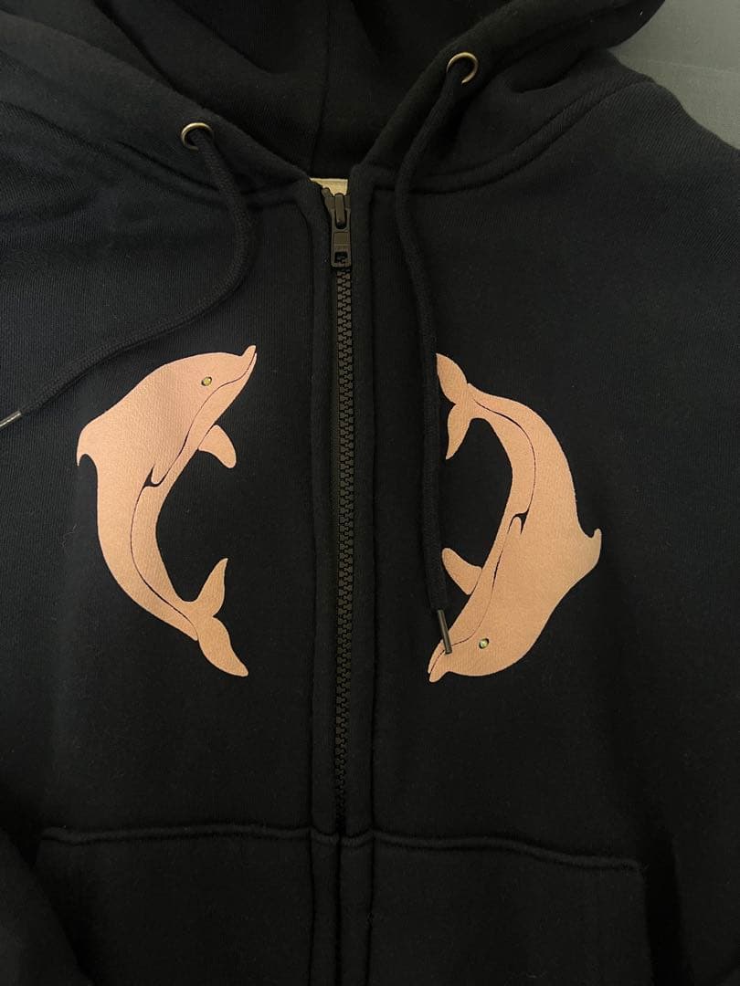 【美品】shury labyrins パーカー イルカ S