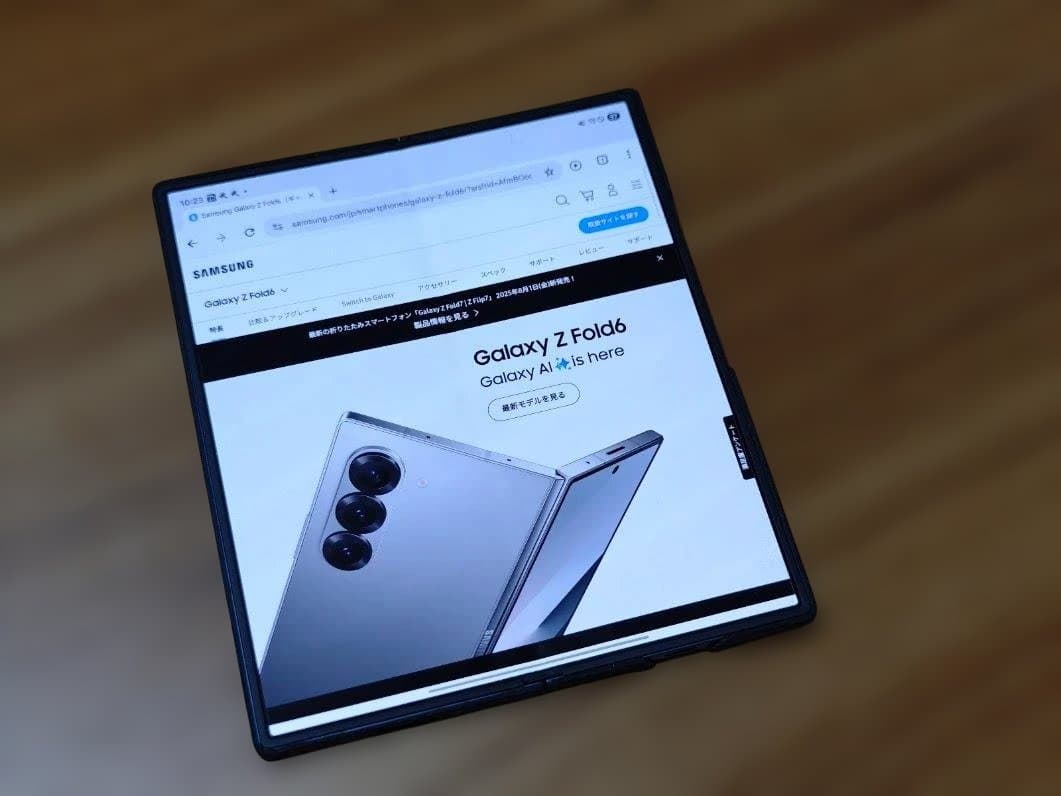 美品 Galaxy Z Fold6 ネイビー SIMフリー 256GB Sペン