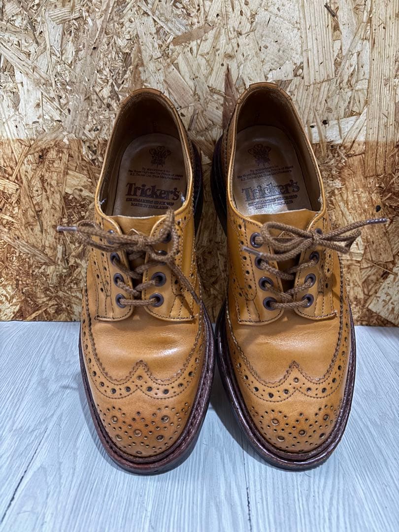 【美品】Tricker's /トリッカーズ バートン エイコン