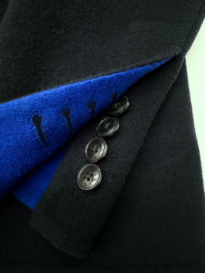 TOMORROWLAND ダブルブレスト ジャケット ウール ブラック