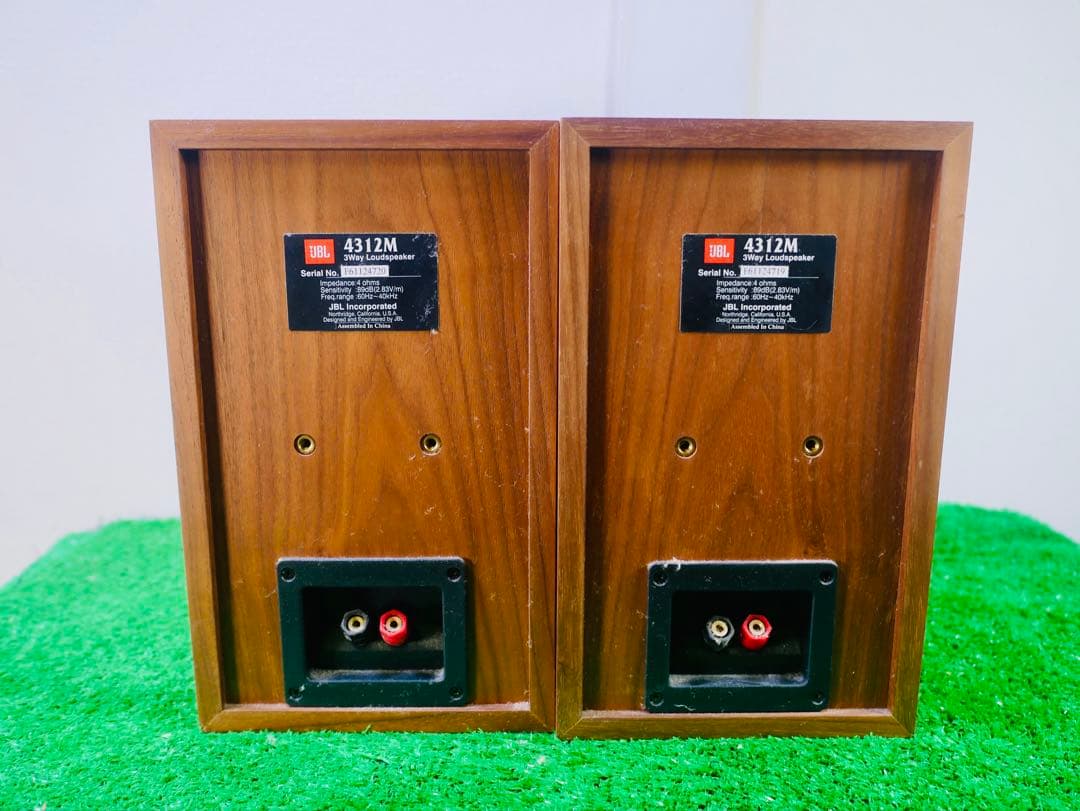 ト*ン様 JBL 4312M コンパクトモニター スピーカー 3ウェイ ブックシ