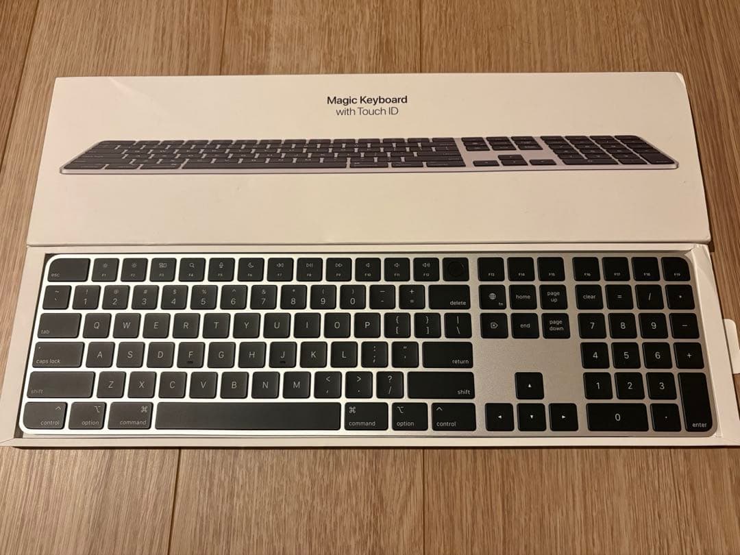 キーボード Mac Touch ID Magic Keyboard A2520 black