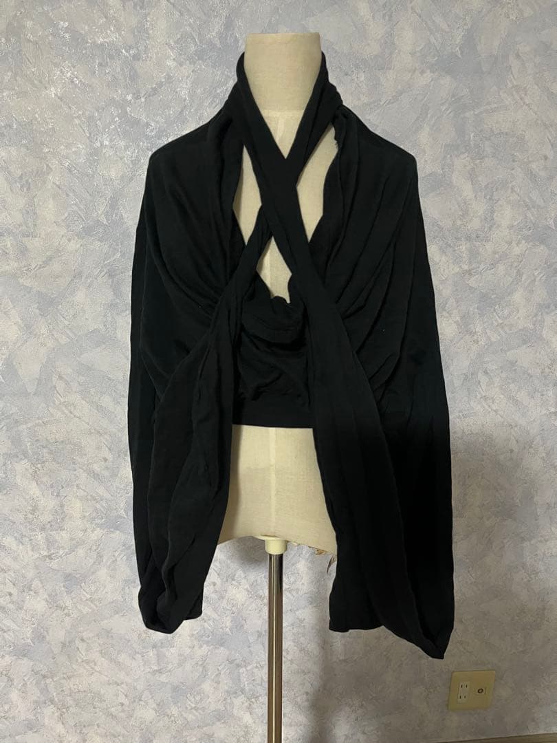 alice auaa アリスアウアア ブラックトップス カットソー