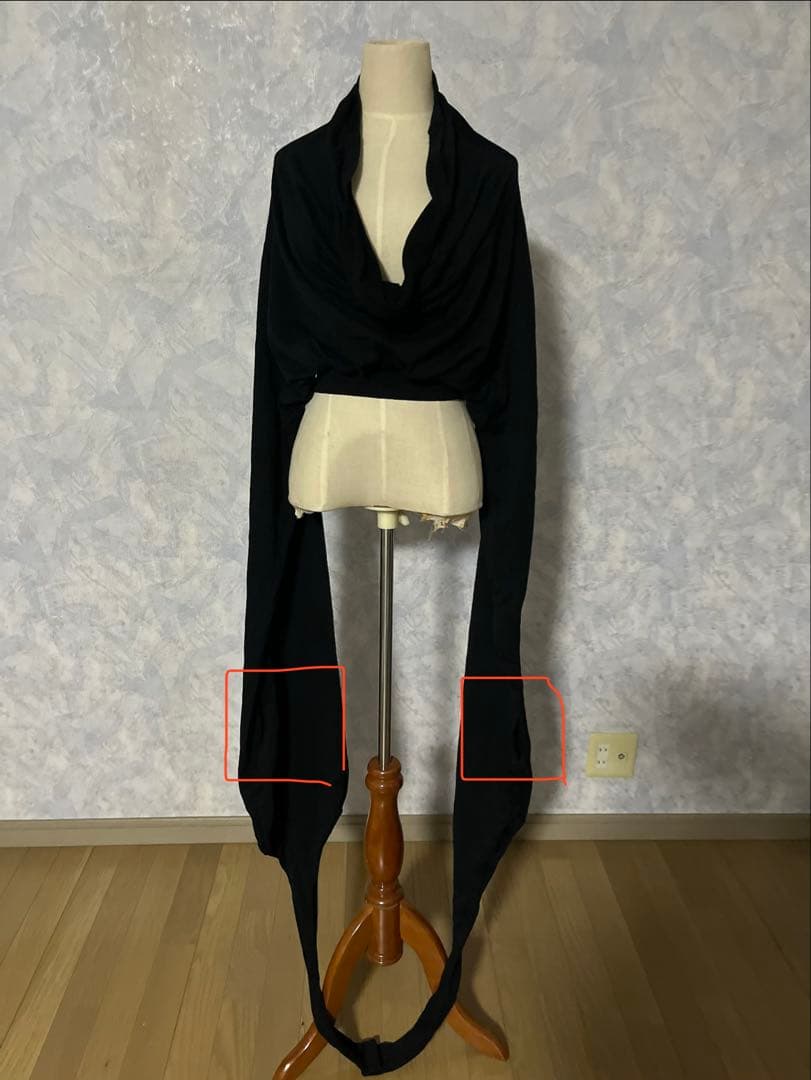 alice auaa アリスアウアア ブラックトップス カットソー