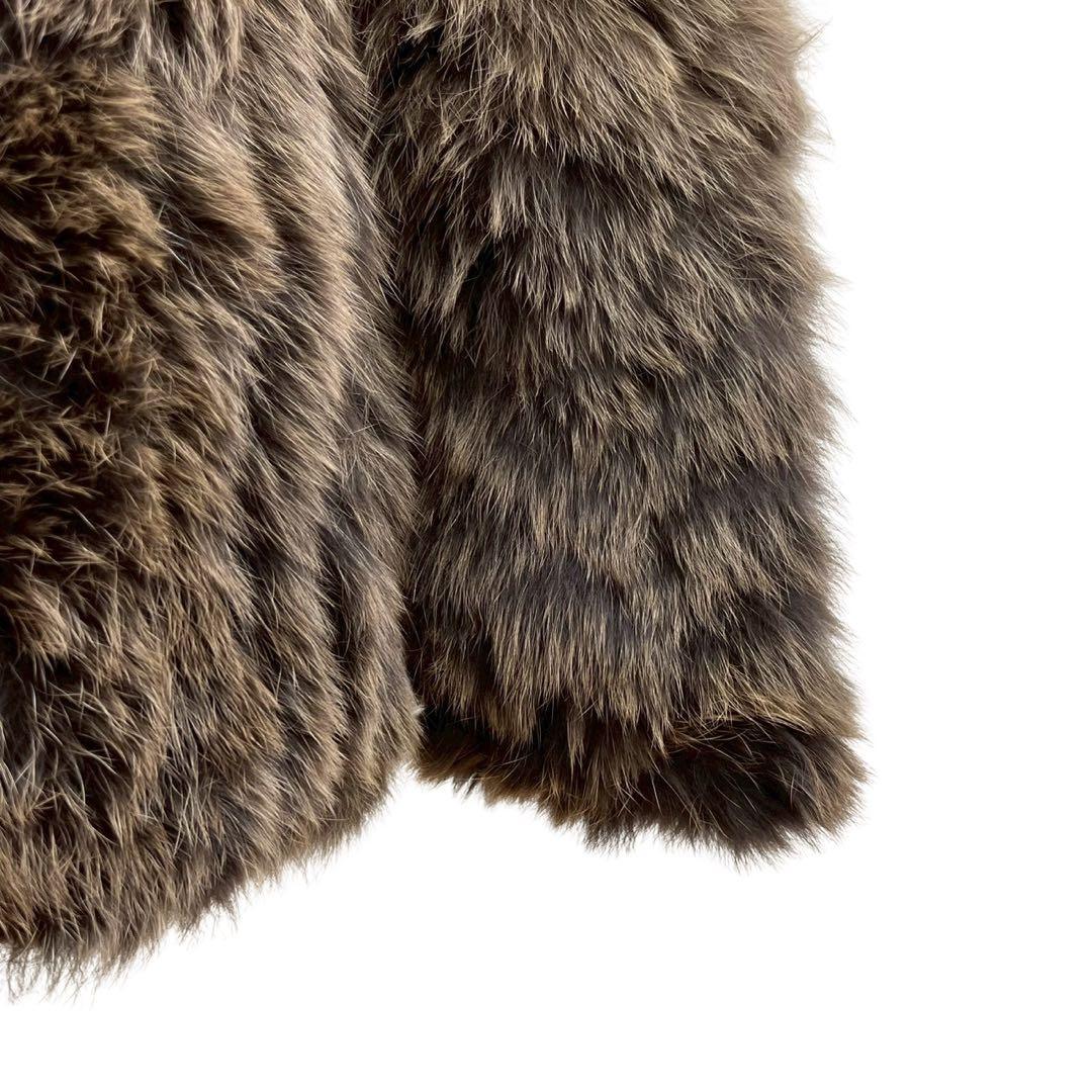 【Madame Lina マダムリナファーコート グラデーションヴィンテージ】