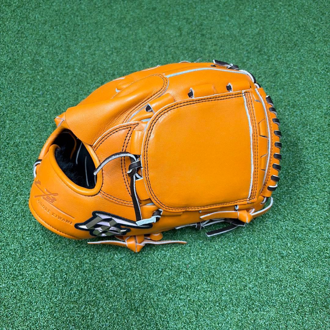 HI-GOLD 軟式用グローブ オレンジ