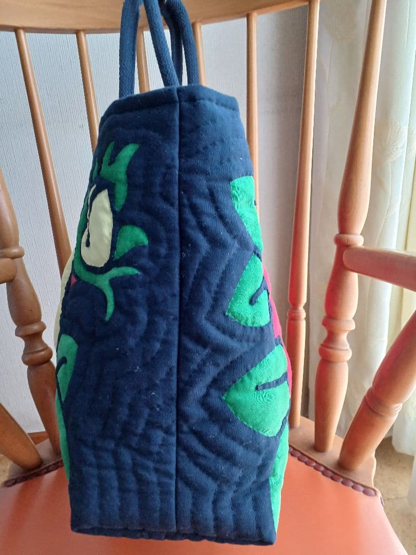 ハワイアンキルトトートバッグ(薔薇)