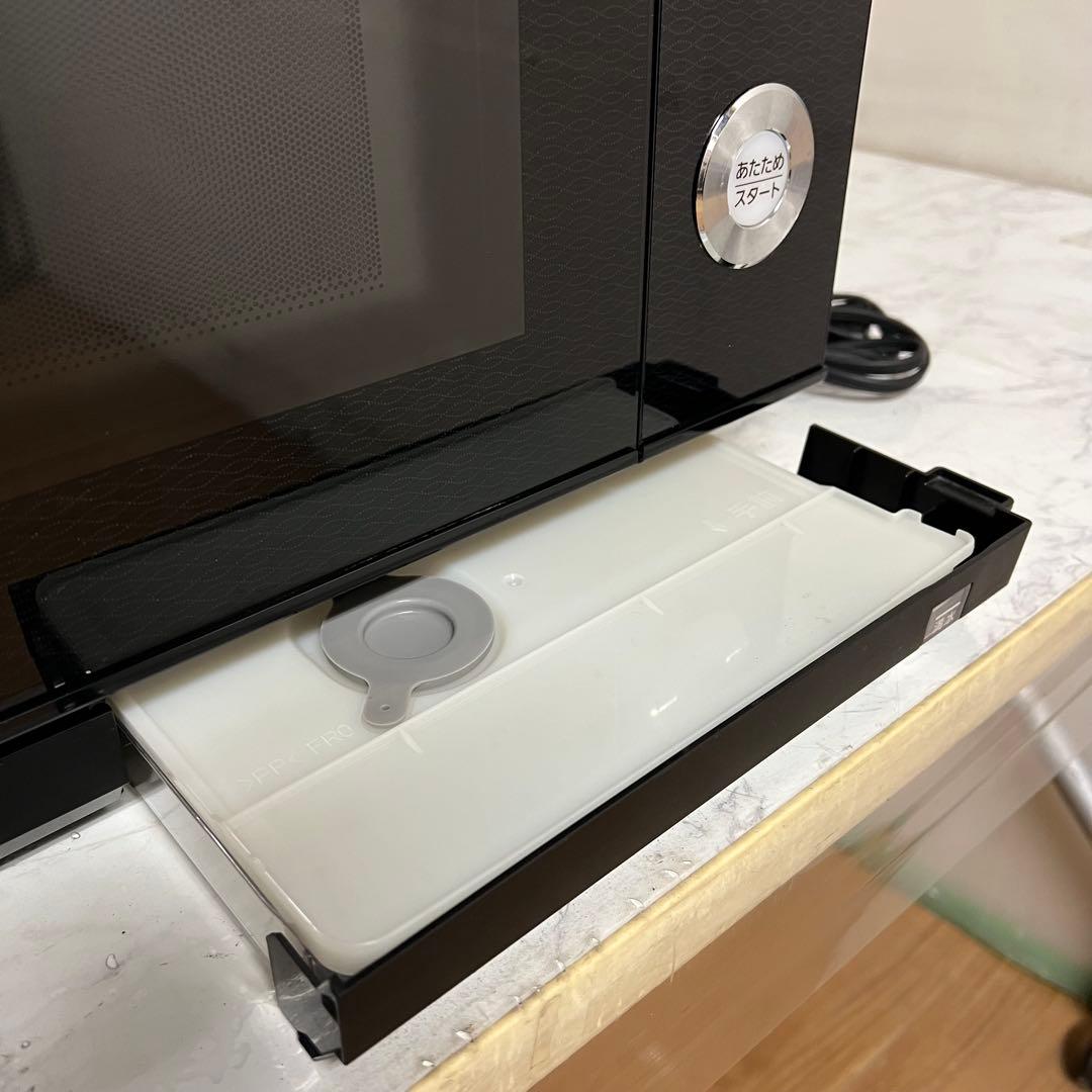 やまおにさん受渡専用パナソニックブラックBistroスチームオーブンレンジ　皿付