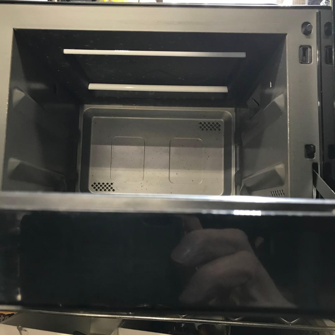 やまおにさん受渡専用パナソニックブラックBistroスチームオーブンレンジ　皿付