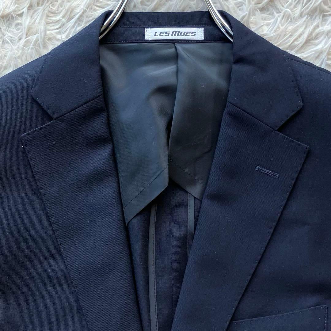 【近年モデル 新品未使用 XL】レミュー　スーツ　ストレッチ　オールシーズン　紺