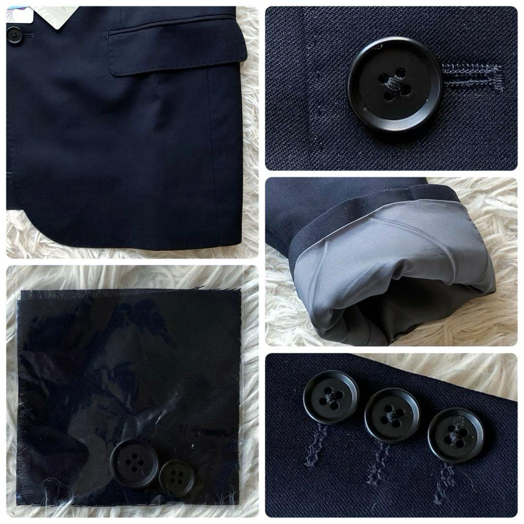 【近年モデル 新品未使用 XL】レミュー　スーツ　ストレッチ　オールシーズン　紺