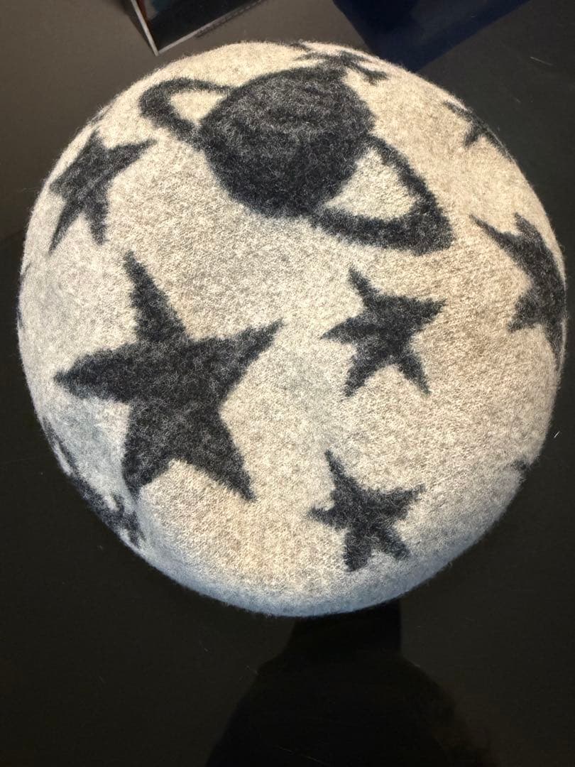 Vivienne Westwood ベレー帽 星柄 ベージュ