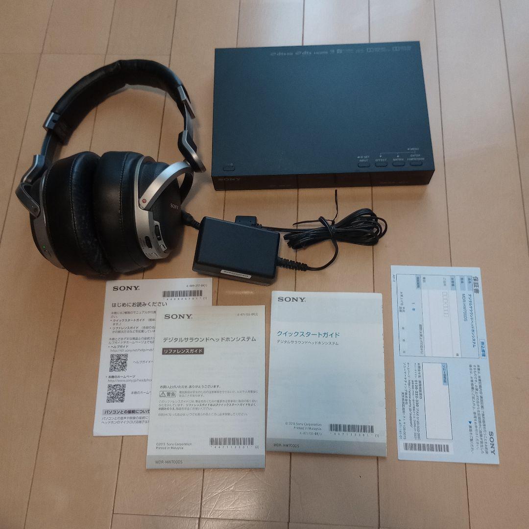 動作確認済　パッド交換必要　MDR-HW700DS 現状渡