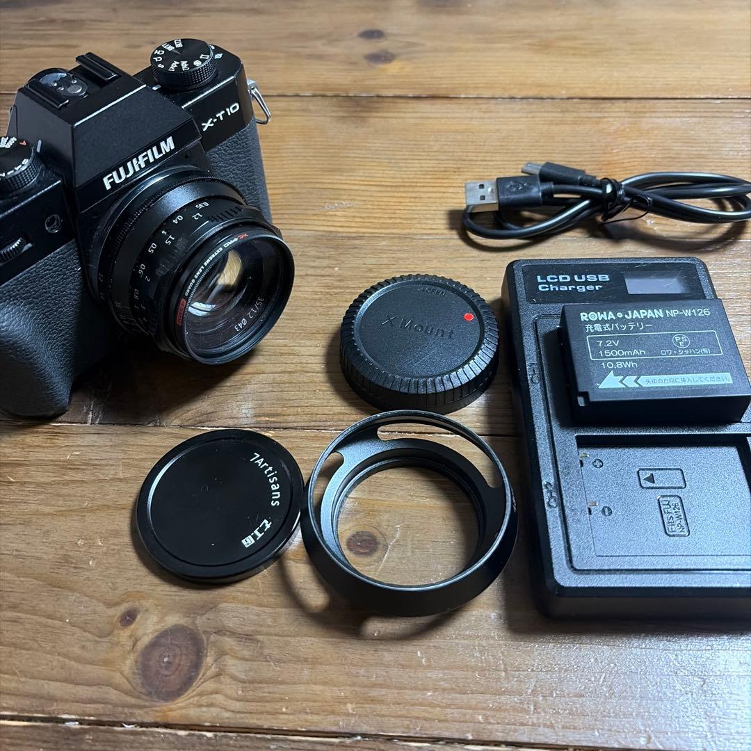 ジャンクFujifilm X-T10 7Artisans 35mm F1.2