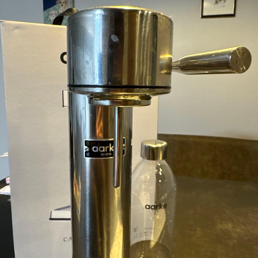 【箱/説明書あり】アールケ　カーボネーター3 AARKE シルバー　719