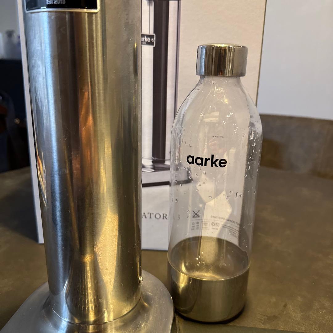 【箱/説明書あり】アールケ　カーボネーター3 AARKE シルバー　719