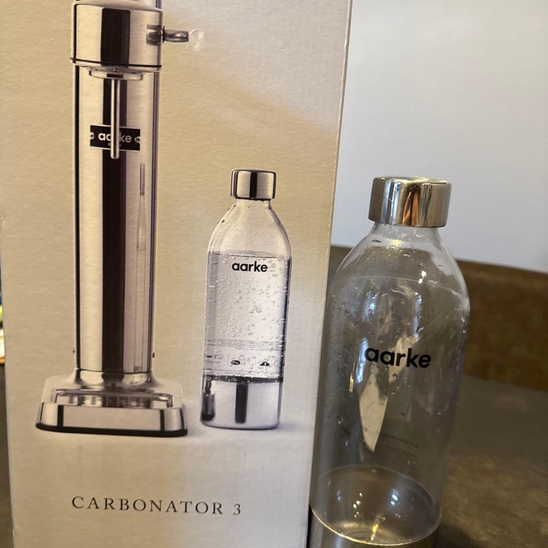 【箱/説明書あり】アールケ　カーボネーター3 AARKE シルバー　719
