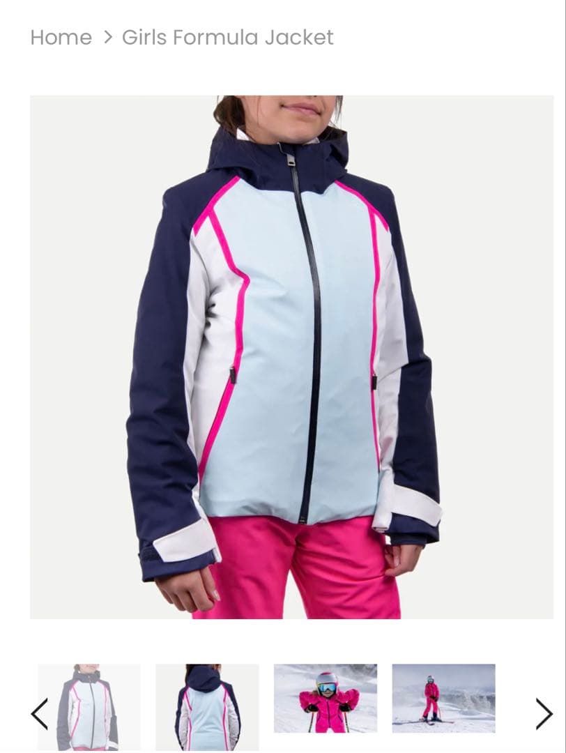 【美品】【短時間のみ着用】KJUS 子ども用スキーウェア 128