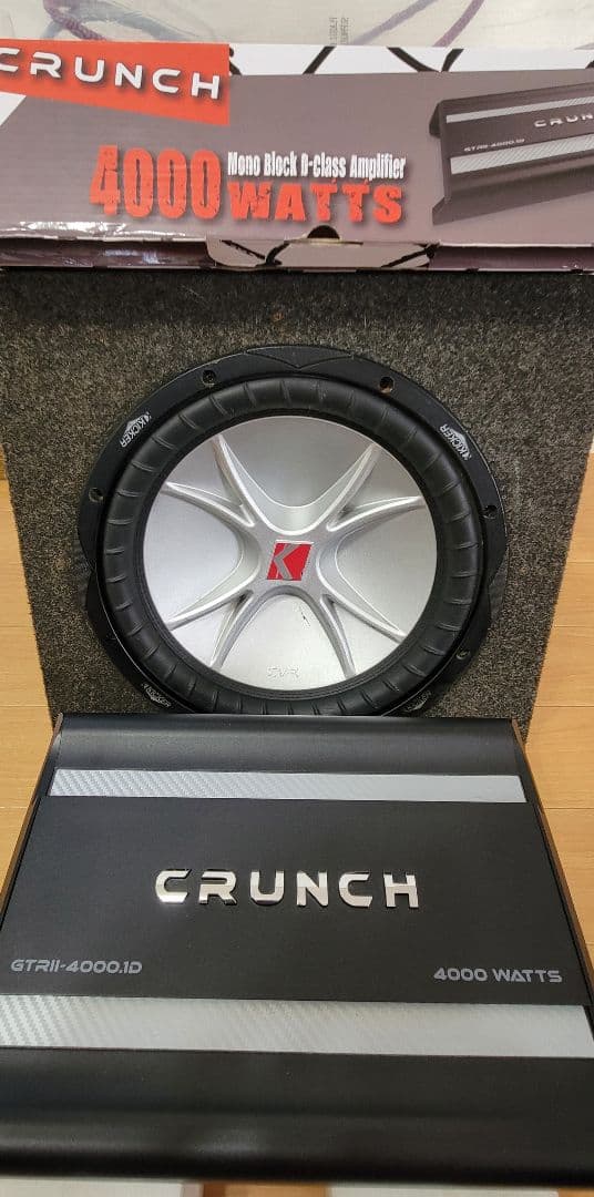 アンプ CRUNCH. (アンプだけ)