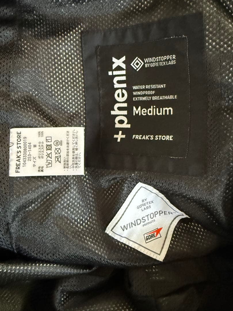 別注 GORE-TEX WINDSTOPPER CARGO PANTS 25AW