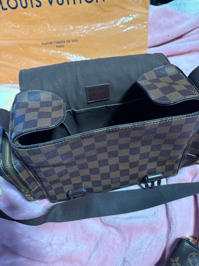 ネ*ル様 2万スタ★高級★ルイヴィトン　リポーター メルヴィール　ダミエ ユニセ