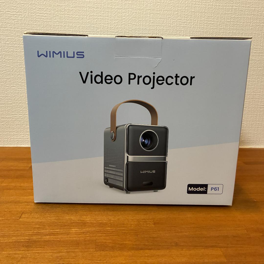 【未使用・動作確認済】WIMIUS P61 プロジェクター 本体
